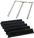 Spirit e310 7636 Flavorizer Bars & 69787 Grill Burner for Weber Spirit and Spirit II 300 Series E310 E320 E330 S310 S320 S330 68950 with Front Control, Grill Parts 15.3" Heat Plate, 18" Burner Tube by FORYEYC
