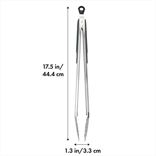 OXO Good Grips 16-Inch Locking Stainless Steel Tongs - Image 3