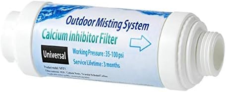 H&G lifestyles Misting System Calcium Inhibitor Filter for Mister by HGLifestyles