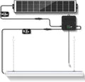 Solar Shed Light with Pull Cord, 1500LM LED Bars,5000K 1-Pack by Etetale