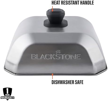 Blackstone® Stainless Steel Basting Cover, Medium, Square - Image 3