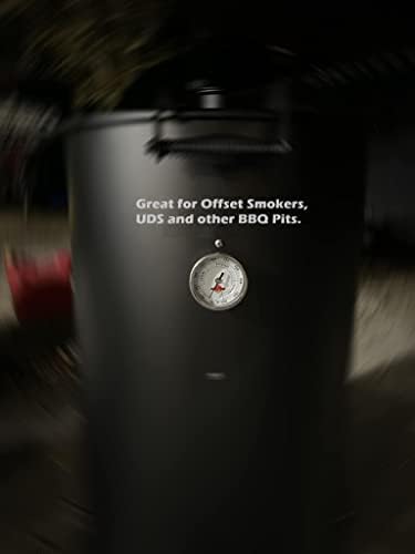 LavaLock® 3" Adjustable Gas Charcoal Smoker Pit Grill BBQ Thermometer Electric Heavy Duty Stainless 2.5" stem - Image 5