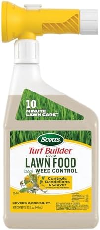Scotts Turf Builder Liquid Lawn Food Plus Weed Control, 32 fl. oz. by Unknown