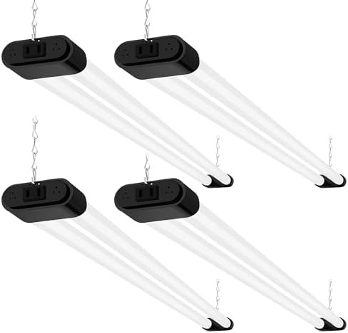 hykolity 4FT 60W LED Shop Light,6500LM[450W Equivalent] 5000K Daylight by hykolity