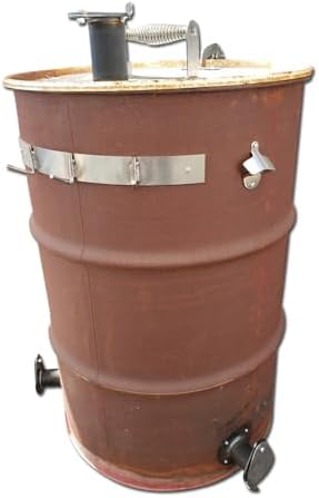 LavaLock® BBQ Tool & Utensil Holder for UDS 55 Gallon Drum Smoker - Stainless - Image 4
