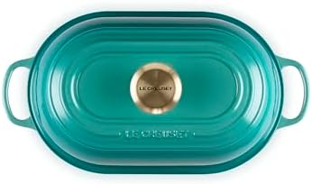 Le Creuset Enameled Cast Iron Oval Bread Oven, 11.5 inch, Riviera - Image 2