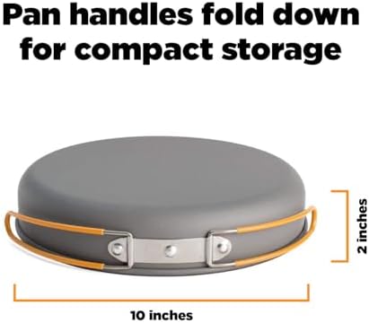 Jetboil 10-Inch Fry Pan Camping Cookware Backpacking Stoves (Pack of 4) - Image 2