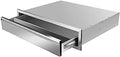 Outdoor Kitchen Drawers, Box Frame Style Flush Mount BBQ Drawer w/Stainless Steel Handle, BBQ Island Drawers For Patio Grill Station,Single Drawer by OLIPIC