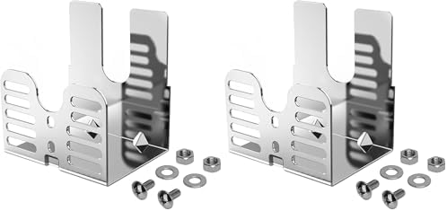 Onlyfire Universal Barbecue Grill Stainless Steel Rotisserie Motor Bracket (Pack of 2) by onlyfire