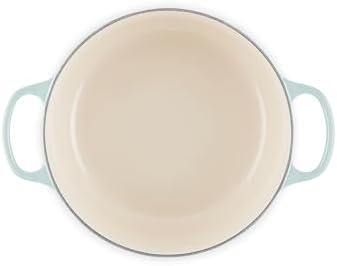 Le Creuset Enameled Cast Iron Round Dutch Oven, 5.5 qt., Sea Salt - Image 3