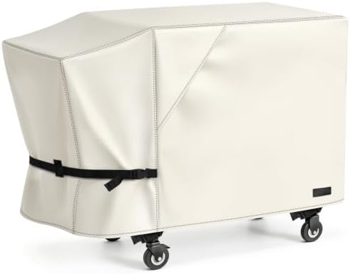 NettyPro Griddle Cover for Blackstone 28" Griddle with Single Shelf, Beige by NettyPro