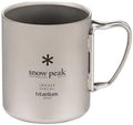 Snow Peak Double Wall Insulated Mug, Lightweight, Titanium 300 ml by Snow+Peak