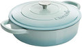 Crock Pot Artisan Enameled Cast Iron Braiser W/Lid, 5-Quart, Aqua by Crock-PotBrand