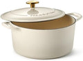 Tramontina Bestow Enameled Cast Iron 5.5-Qt Round Dutch Oven Pot with Lid by Tramontina