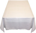 WHT6060 Square Polyester Tablecloth, 60-Inch by 60-Inch, White by Table+in+a+Bag
