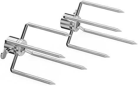 onlyfire Universal Grill Rotisserie Kit with 37"×1/2" Hexagon Spit Rod - Image 3
