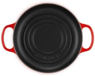 Le Creuset Enameled Cast Iron Round Bread Oven, 9.5 inch, Cerise/Crucible - Image 3