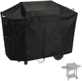 44 Inch Grill Cover for Charcoal Grills with Two Side Tables by Agustone