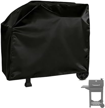 Grill Cover for Nexgrill 810-0025 22" Barrel Charcoal Grill by Hiticover