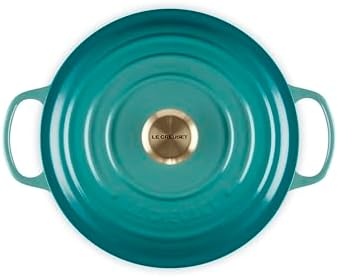 Le Creuset Enameled Cast Iron Round Dutch Oven, 5.5 qt., Riviera - Image 2