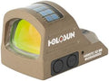 HOLOSUN 407C/507C-X2 Series, 2 MOA Dot, 32 MOA Circle Dot Options, 7075 Aluminum, Open, Solar, Shake Awake, RMR Footprint (Red or Green Reticle) (Black, Burnt Bronze) by Unknown