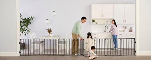 Regalo Safety 24"-192" Metal 2-in-1 Super Wide Baby Gate & Play Yard by Regalo
