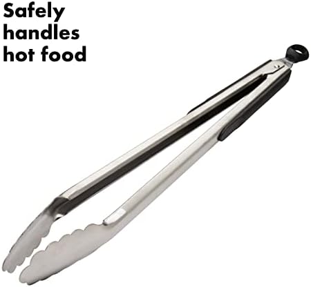 OXO Good Grips 16-Inch Locking Stainless Steel Tongs - Image 4