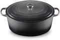 Le Creuset Enameled Cast Iron Oval Dutch Oven, 15.5 qt., Oyster by Unknown