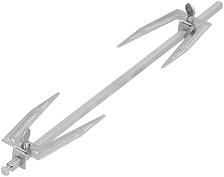 Stainless Steel Air Fryer Rotisserie Spit, 360 Degree Rotating Chicken Roaster Fork, Replacement Accessory for AF506E and AF506M Models, 11.02 Inches by Unknown