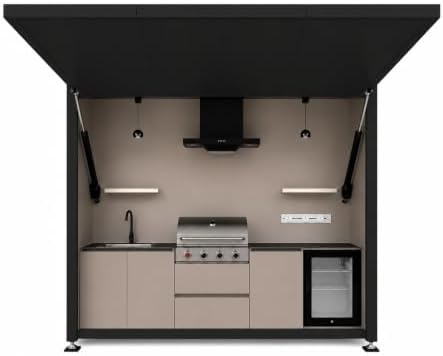 Sunnyjoy Modular Outdoor Kitchen Pro, Premium Aluminum Cabinet System-1 - Image 3