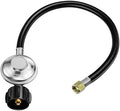 2 Feet Universal Gas Grill Regulator and Hose, 3/8" Female Flare by RUSHARE