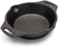 Petromax Cast Iron Fire Skillet for Kitchen or Camping, Pre-Seasoned Cookware for Campfire or Home Oven and Stove, Conducts Heat Evenly, Side Handles, 6" by Petromax