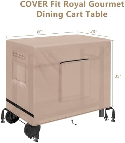 Kovshuiwe Outdoor Dining Table Cover Casing for 60 Inch Keter Unity XL - Image 2