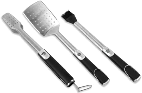 Pit Boss Grills Soft Touch 3 Piece Tool Set, Stainless - Image 3