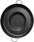 SOLUSTRE Stainless Steel Frying Pan for Camping and Hiking, Black Flat Base by SOLUSTRE