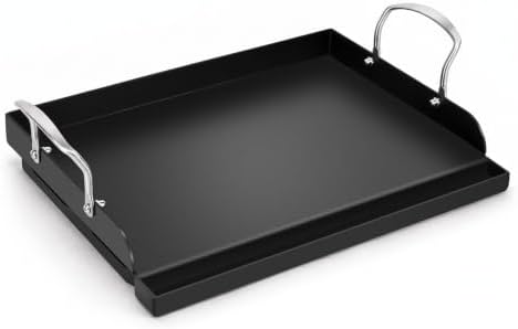 QuliMetal 17" x 13" Nonstick Coated Cast Iron Grill Griddle by QuliMetal