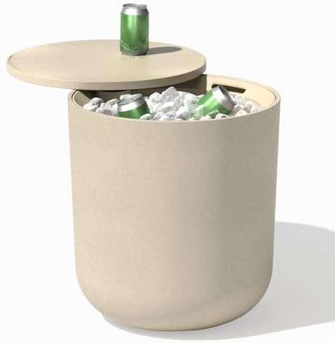 Veradek Kona Cooler Side Table - Outdoor Cooler Table and Ice Chest by VeradekOutdoor