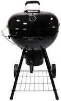 "Slow 'N Sear SnS Grills Black Edition 22"" Charcoal Kettle Grill, Porcelain Enamel, with Deluxe Insert and EasySpin Grate" by HomeoftheSlowNSear