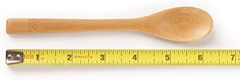 BambooMN 6.25" Reusable Bamboo Teaspoons - 10 Units - Image 2