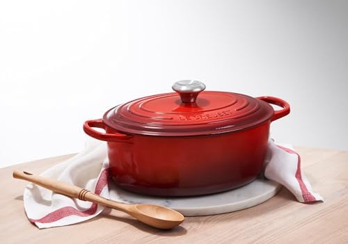 Le Creuset Enameled Cast Iron Oval Dutch Oven, 9.5 qt., Marseille - Image 6