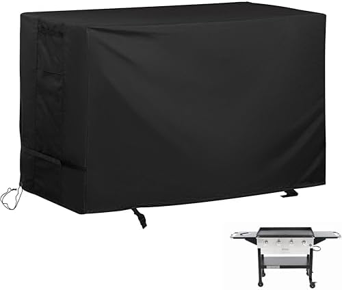 Griddle Cover for Member's Mark 4-Burner Outdoor Gas Grill, Flat Top Grill Cover for Member's Mark 36 Inch Outdoor Griddle-Waterproof Griddle Cover 72in by Unknown