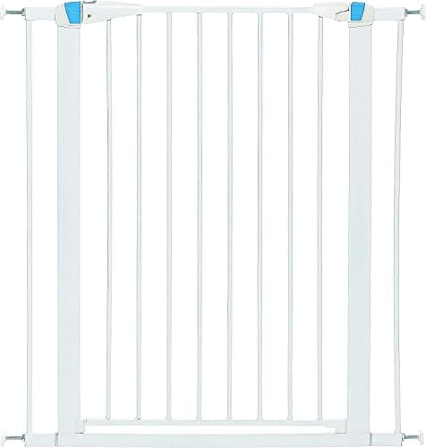 Midwest 39" Steel Dog Gate with Glow Strips, White by MidWestHomesForPets