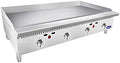 ATOSA US ATMG-48T-48″ HD Commercial Griddle Thermostatically Controlled Natural Gas Griddle Cooktop Stainless Steel Restaurant Grill Portable Top Griddle - 100,000 BTU by Unknown