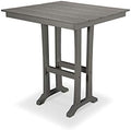 Trex Outdoor Furniture™ Farmhouse Trestle 37" Bar Table in Stepping Stone by Unknown