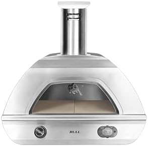 Bull Outdoor Products Premium Outdoor Kitchen BBQ Island Dual Fuel Counter-top Pizza Oven LP - Image 2
