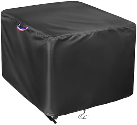 40 Inch Patio Table Cover, 40x40 in Outdoor Waterproof Square Table Cover by Agustone