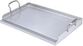 Utheer Safer Ceramic Nonstick Stainless Steel Griddle, PFAS/PFOA/PTFE-Free by Utheer