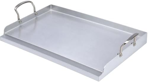 Utheer Safer Ceramic Nonstick Stainless Steel Griddle, PFAS/PFOA/PTFE-Free by Utheer