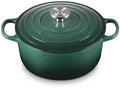 Le Creuset Enameled Cast Iron Round Dutch Oven, 4.5 qt., Artichaut/Crucible by Unknown
