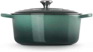 Le Creuset Enameled Cast Iron Round Dutch Oven, 9 qt., Artichaut - Image 4